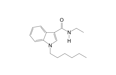 N-Ethyl-1-hexyl-1H-indole-3-carboxamide