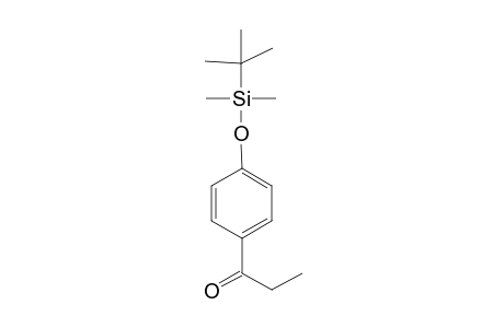 1-(4-(tert-butyldimethylsilyloxy)phenyl)propan-1-one
