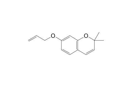 2,2-dimethyl-7-prop-2-enoxy-1-benzopyran