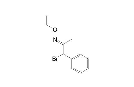 1-BROMO-1-PHENYL-2-PROPANONE, O-ETHYLOXIME