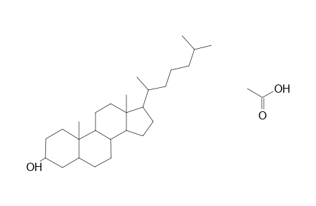 Cholestane-3,5-diol, 5-acetate, (3beta,5alpha)-