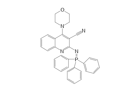 4-morpholino-2-(triphenylphosphoranylideneamino)quinoline-3-carbonitrile