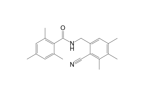N-(2'-cyano-3',4',5'-trimethylbenzyl)-2,4,6-trimethylbenzamide