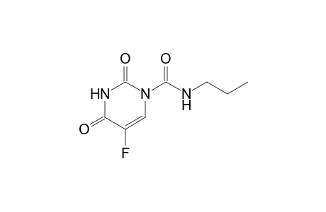 3,4-dihydro-2,4-dioxo-5-fluoro-N-propyl-1(2H)-pyrimidinecarboxamide