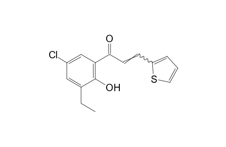5'-chloro-3'-ethyl-2'-hydroxy-3-(2-thienyl)acrylophenone