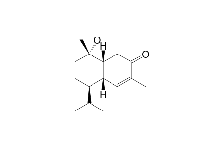 (1S,6R,7S,10R)-10-HYDROXY-4-(5)-MUUROLEN-3-ONE