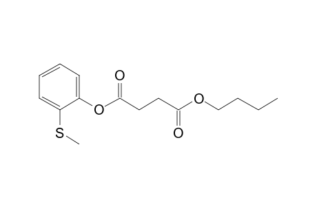 Succinic acid, butyl 2-methylthiophenyl ester