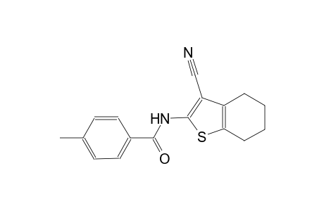 N-(3-cyano-4,5,6,7-tetrahydro-1-benzothien-2-yl)-4-methylbenzamide