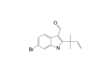 6-BROMO-2-(1,1-DIMETHYL-2-PROPENYL)-1H-INDOLE-3-CARBALDEHYDE