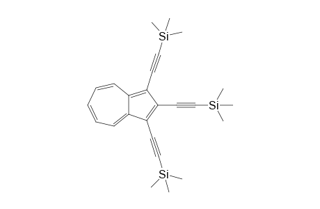 1,2,3-Tris(trimethylsilylethynyl)azulene
