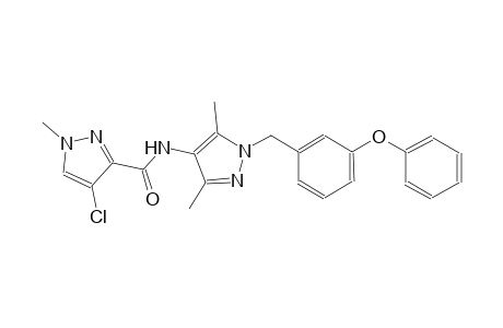 4-chloro-N-[3,5-dimethyl-1-(3-phenoxybenzyl)-1H-pyrazol-4-yl]-1-methyl-1H-pyrazole-3-carboxamide