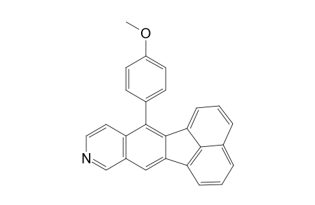 12-(4'-Anisyl)acenaphtho[1,2-g]isoquinoline