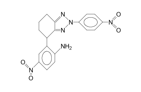 4-(2-Amino-5-nitro-phenyl)-2-(4-nitro-phenyl)-4,5,6,7-tetrahydro-1,2,3-triaza-2H-indene