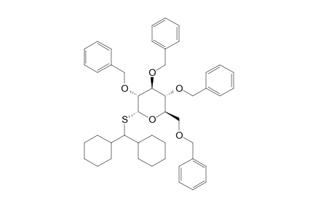 DICYCLOHEXYLMETHYL_2,3,4,6-TETRA-O-BENZYL-1-THIO-ALPHA-D-GLUCOPYRANOSIDE