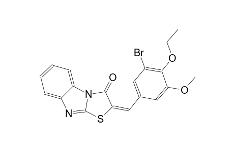 (2E)-2-(3-bromo-4-ethoxy-5-methoxybenzylidene)[1,3]thiazolo[3,2-a]benzimidazol-3(2H)-one