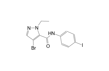 4-bromo-1-ethyl-N-(4-iodophenyl)-1H-pyrazole-5-carboxamide