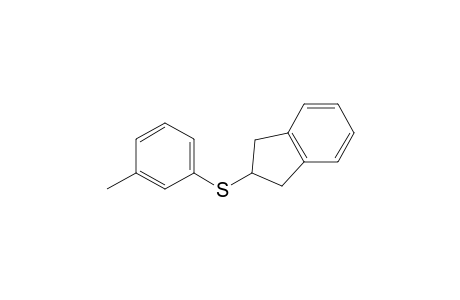 1H-Indene, 2,3-dihydro-2-[(3-methylphenyl)thio]-