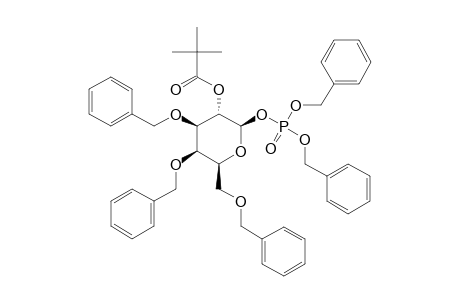 DIBUTYL-2-O-PIVALOYL-3,4,6-TRI-O-BENZYL-BETA-D-GALACTOPYRANOSIDE-PHOSPHATE