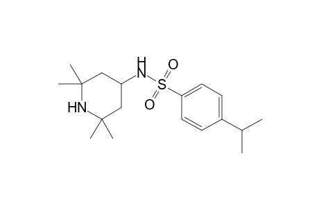 Benzenesulfonamide, N-[4-(2,2,6,6-tetramethylpipeidinyl)]-4-(1-methylethyl)-