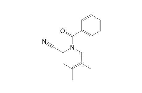 1-Benzoyl-2-cyano-1,2,3,6-tetrahydro-4,5-dimethylpyridine