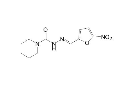 1-piperidinecarboxylic acid, (5-nitrofurfurylidene)hydrazide