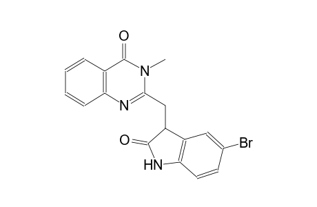 2-[(5-bromo-2-oxo-2,3-dihydro-1H-indol-3-yl)methyl]-3-methyl-4(3H)-quinazolinone