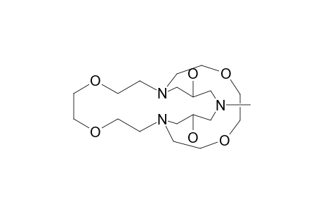 22-Methyl-20,24-dihydroxy-4,7,13,16-tetraoxa-1,10,22-triazabicyclo[8.8.7]pentacosane