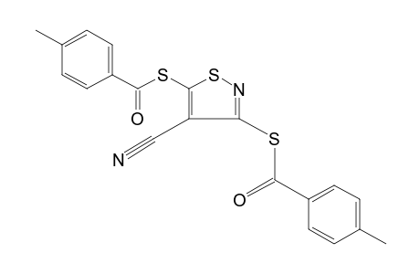 THIO-p-TOLUIC ACID, S,S'-DIESTER WITH 3,5-DIMERCAPTO-4-ISOTHIAZOLECARBONITRILE