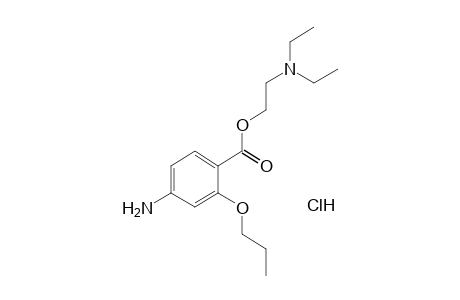4-AMINO-2-PROPOXYBENZOIC ACID, 2-(DIETHYLAMINO)ETHYL ESTER, MONOHYDROCHLORIDE
