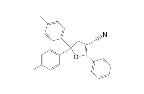 3-Cyano-5,5-bis(4-methylphenyl)-2-phenyl-4,5-dihydrofuran