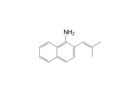 2-(2-Methylprop-1-enyl)-1-naphthalenamine