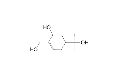 2-(Hydroxymethyl)-5-(1-hydroxy-1-methylethyl)-2-cyclohexen-1-ol