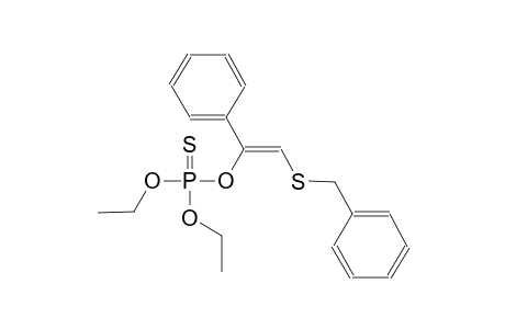phosphorothioic acid, O,O-diethyl O-[(Z)-1-phenyl-2-[(phenylmethyl)thio]ethenyl] ester