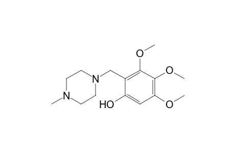 2-(4-Methylpiperazin-1-ylmethyl)-3,4,5-trimethoxyphenol