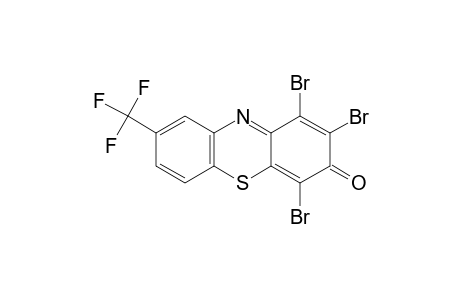1,2,4-TRIBROMO-8-(TRIFLUOROMETHYL)-3H-PHENOTHIAZIN-3-ONE