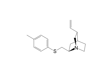 (1R,2R)-2-p-Tolylsulfanylmethyl-5-vinyl-1-azabicyclo[2.2.2]octane