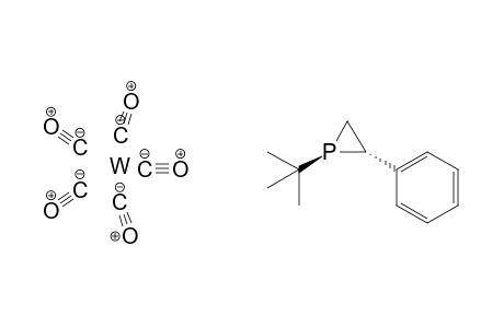 cis-Pentacarbonyl(1-tert-butyl-2-phenylphosphirane)tungsten