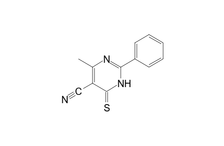 3,4-dihydro-6-methyl-2-phenyl-4-thioxo-5-pyrimidinecarbonitrile
