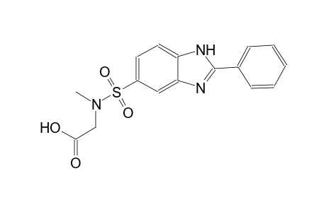 acetic acid, [methyl[(2-phenyl-1H-benzimidazol-5-yl)sulfonyl]amino]-