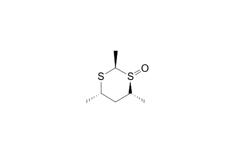 r-2,trans-4,trans-6-Trimethyl-1,3-dithiane cis-oxide