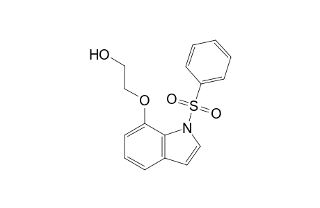 2-(1-besylindol-7-yl)oxyethanol