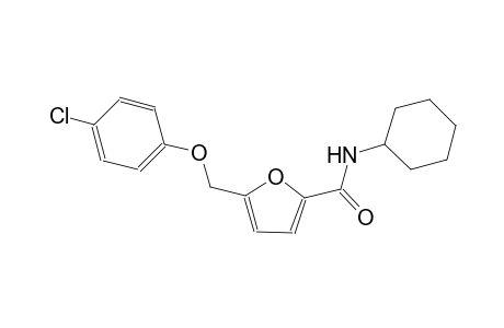 5-[(4-chlorophenoxy)methyl]-N-cyclohexyl-2-furamide