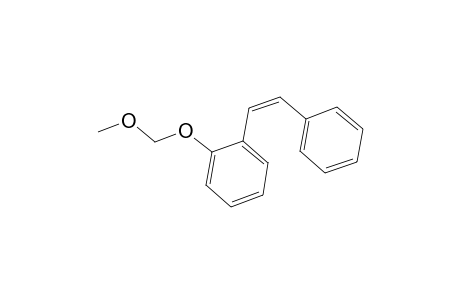 1-(Methoxymethoxy)-2-[(Z)-2-phenylethenyl]benzene