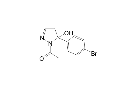 1-Acetyl-5-(4-bromophenyl)-4,5-dihydro-1H-pyrazol-5-ol