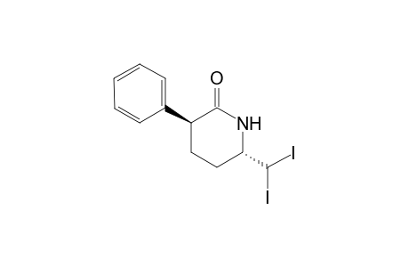 (3S*,6S*)-6-(Diiodomethyl)-3-phenylpiperidin-2-one