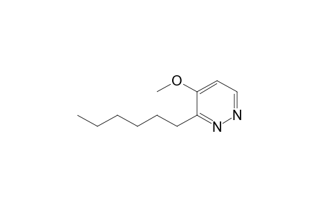 3-Hexyl-4-methoxypyridazine