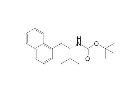 (2S)-N-tert-Butoxycarbonyl-3-methyl-1-(1-naphthyl)-2-butylamine