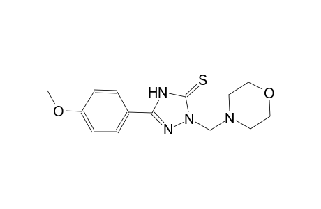 3H-1,2,4-triazole-3-thione, 2,4-dihydro-5-(4-methoxyphenyl)-2-(4-morpholinylmethyl)-