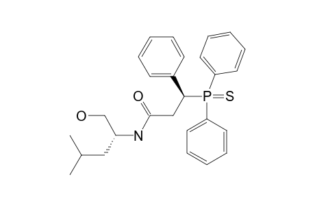 (3-R,1'-S)-3-DIPHENYLPHOSPHINOTHIOYL-3-PHENYL-N-(2'-HYDROXY-1'-TERT.-BUTYL)-ETHYLPROPANAMIDE