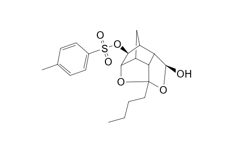 5-n-Butyl-3.beta.-hydroxy-9.beta.-tosyloxy-4,11-dioxatetracyclo[5.2.1.1(5,8).0(2,6)]undecane